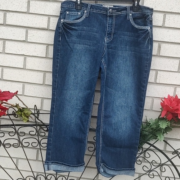 Earl Jeans Denim - blue Jean Capris